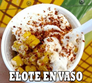 ELOTE EN VASO